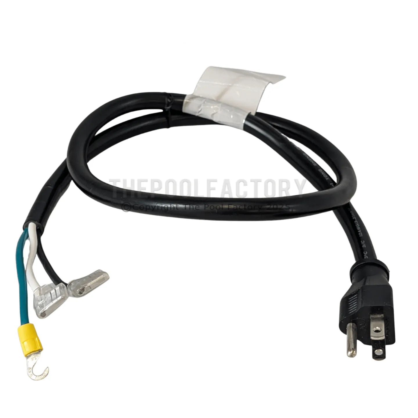 Hayward 3' Pump Power Cord with Standard 3-Prong Plug – The Pool