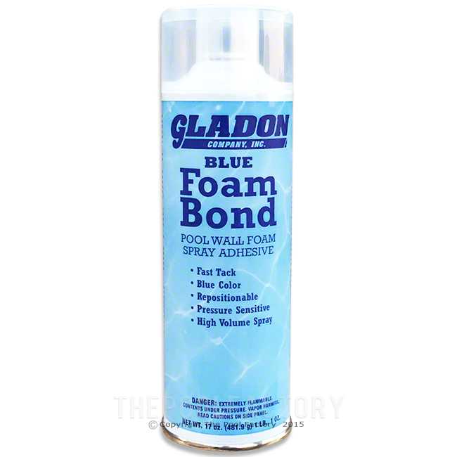Gladon Foam Bond Spray Adhesive - Wall Foam Installation – The Pool Factory