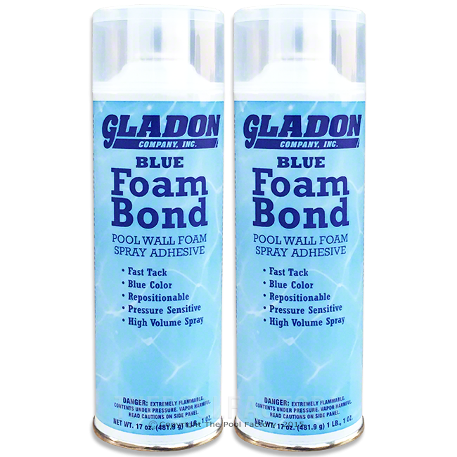 Gladon Foam Bond Spray Adhesive Wall Foam - 2 Pack – The Pool Factory