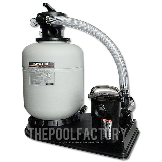 Hayward S166T Sand Filter System with 1.5HP Power-Flo Pump 
