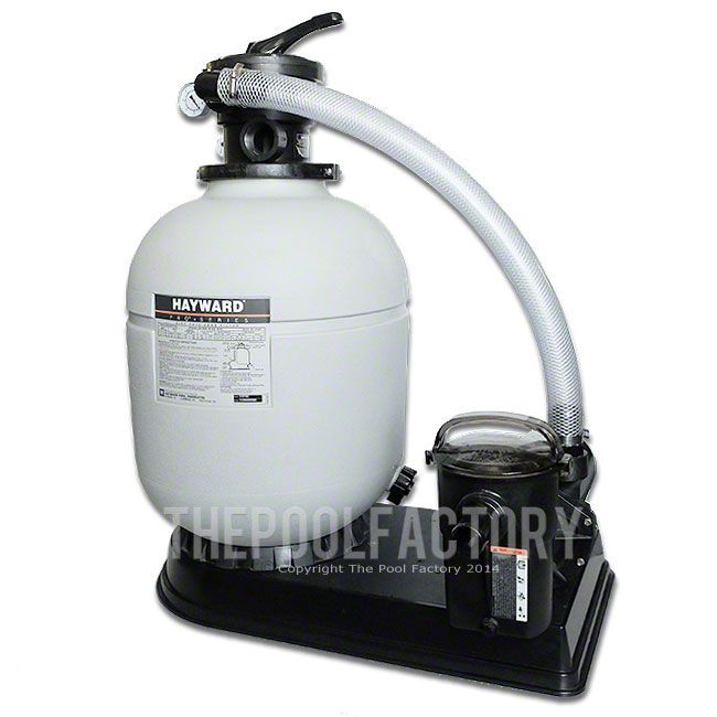 Hayward S180T Sand Filter System with 1.5-HP Power-Flo Pump