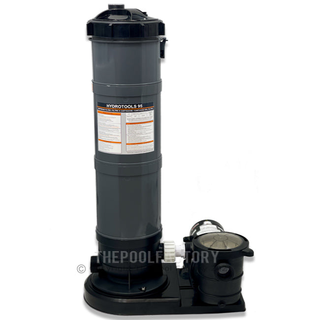 Hydrotools 95 SQ. FT. Cartridge Filter System with 2HP Pump – The