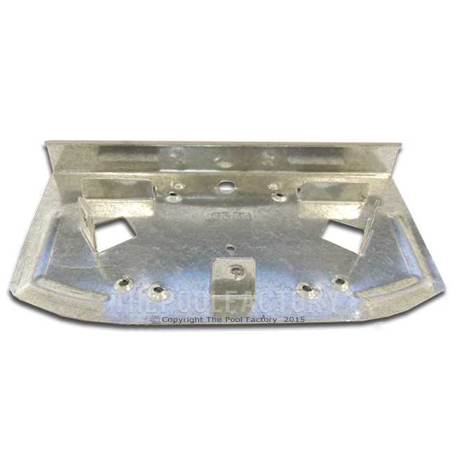 Top Joiner Plate for Curved Side Uprights on Oval & Round Intrepid/Oasis Pool Models 