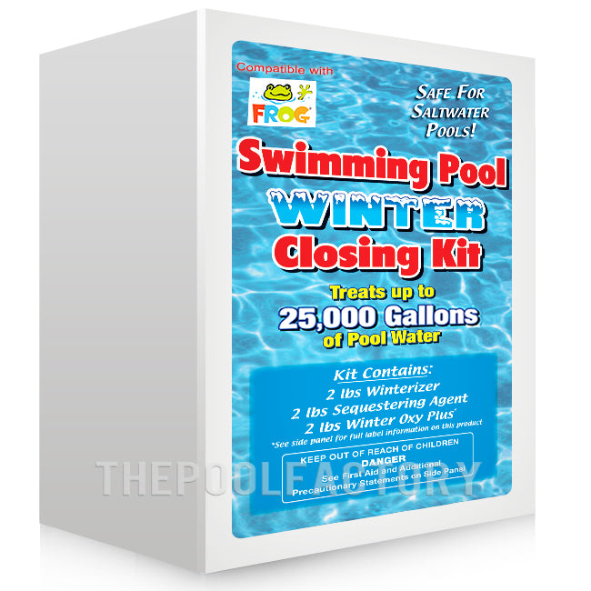Winterizing Closing Kit for Chlorinated, Pool Frog or Saltwater Pools up to 25,000 Gallons