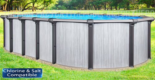 18'x33'x54" Saltwater Titan Oval Pool Questions & Answers