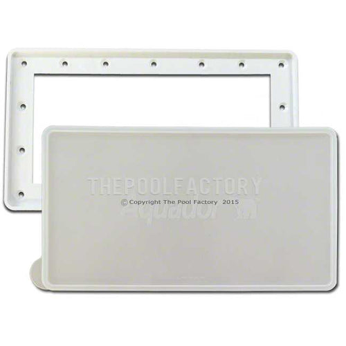 How can I determine whether I have a Wide Mouth Skimmer or Standard (Small Mouth) Skimmer when purchasing a Skimmer Winterizing Plate?