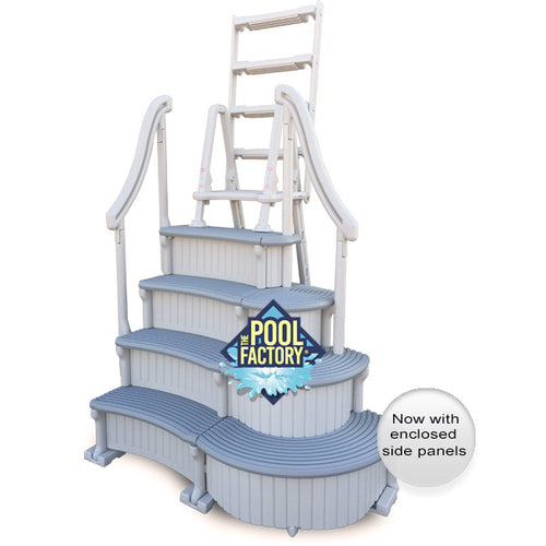 Do I need a pad under my pool steps?