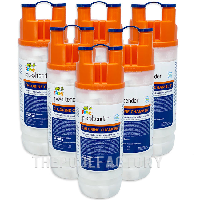 Frog Pool Tender Chlorine Chamber - 6 Pack Questions & Answers