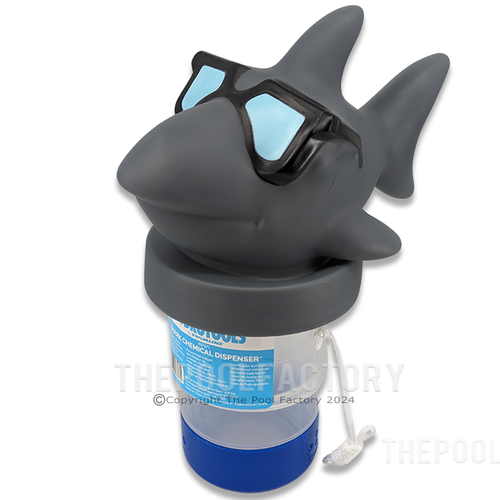 What is the capacity of the floating dispenser?