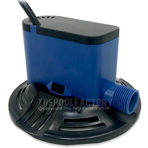 Is it safe to leave this Ocean Blue cover pump on my pool all winter, even in freezing temps and snow?