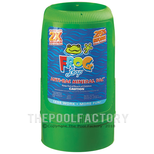 Pool Frog Leap Anti-Bac Mineral Pac - 01-12-7822 Questions & Answers