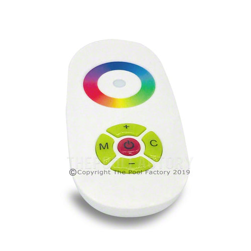 How do you control the lights with this remote?