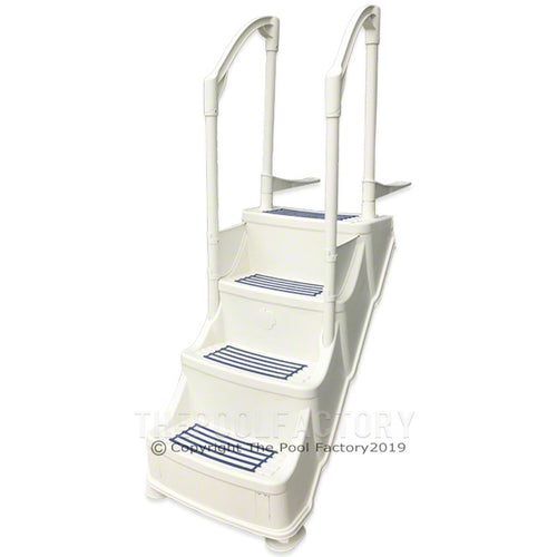 What can I use to weigh down my above ground pool steps?