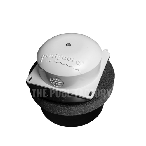 Can the PoolGuard floating pool alarm be used in saltwater pools?
