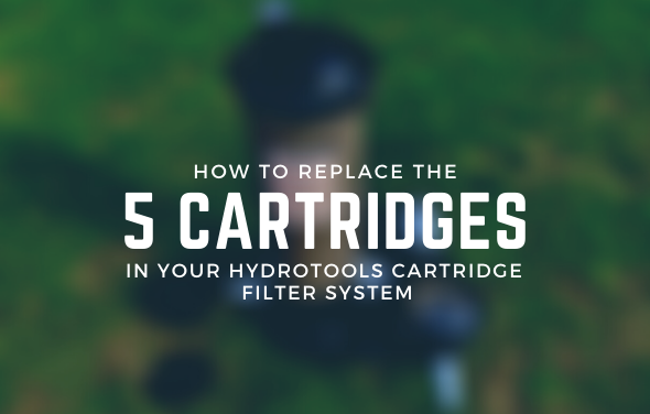 How To Replace The 5 Cartridges In Your Hydrotools Cartridge Filter System With a Single Cartridge