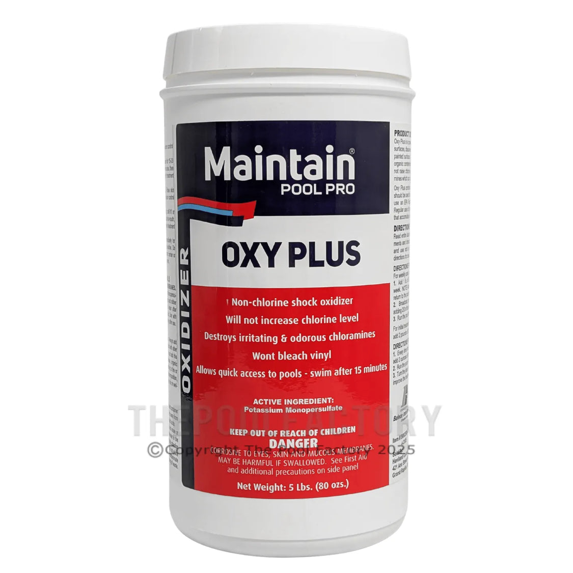 Oxy Plus Non-Chlorine Shock 5 pounds