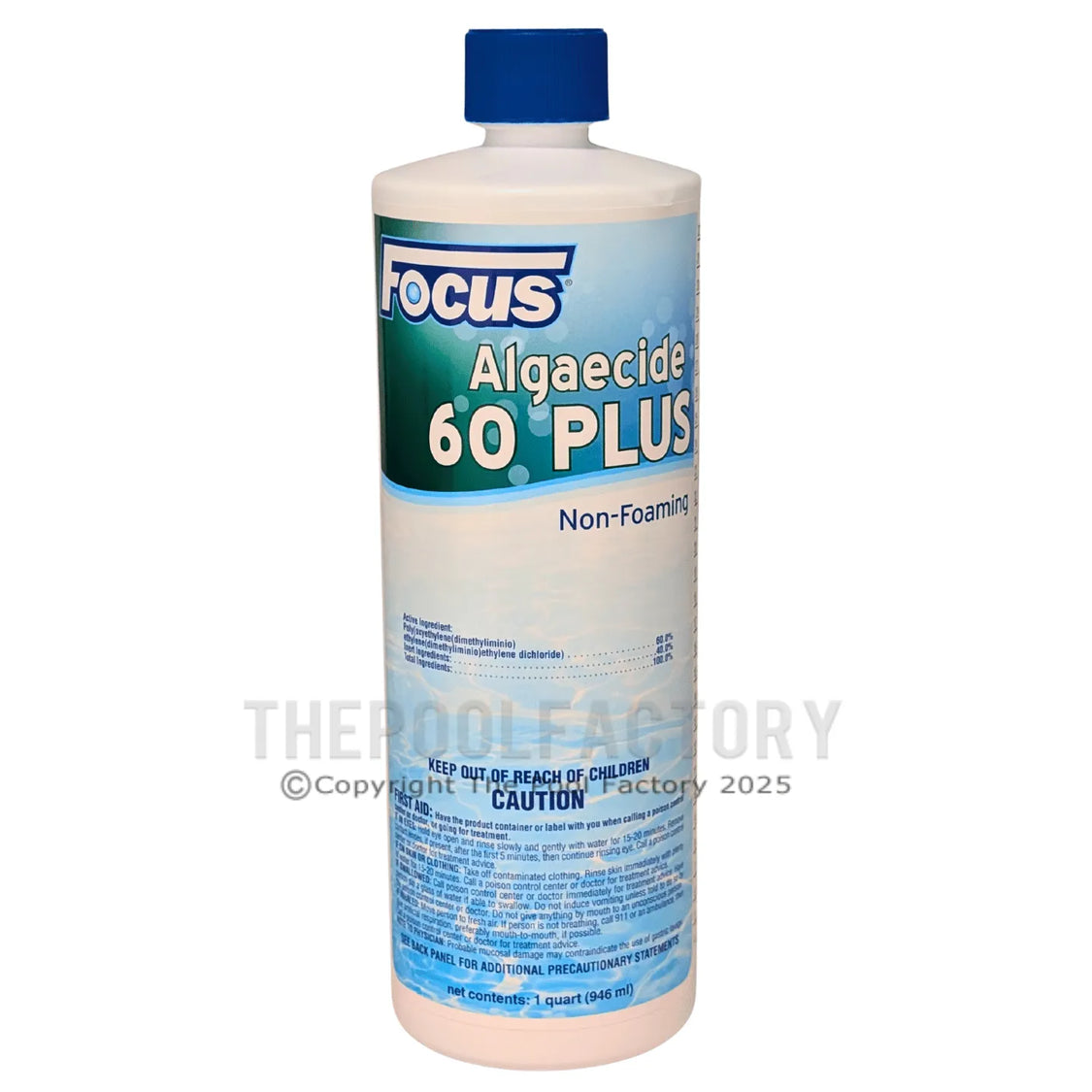 Focus Algaecide 60 Plus Non-Foaming 1 qt