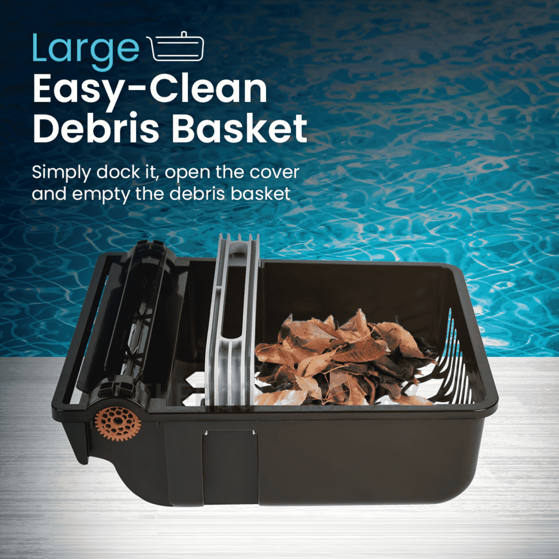 Betta SE Solar Powered Automatic Robotic Pool Skimmer Large Basket