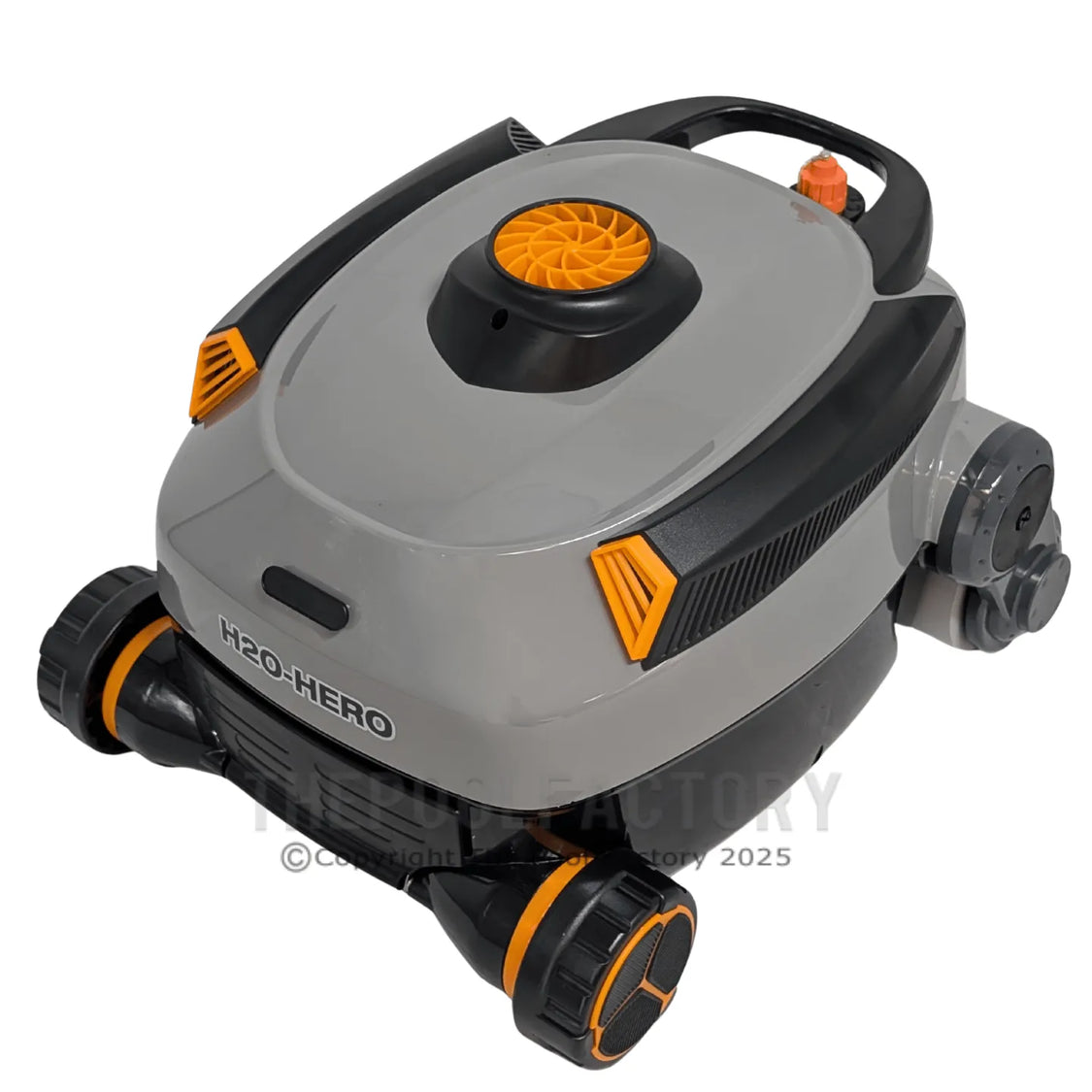 H2O HERO - Battery Powered Robotic Pool Cleaner - Top View