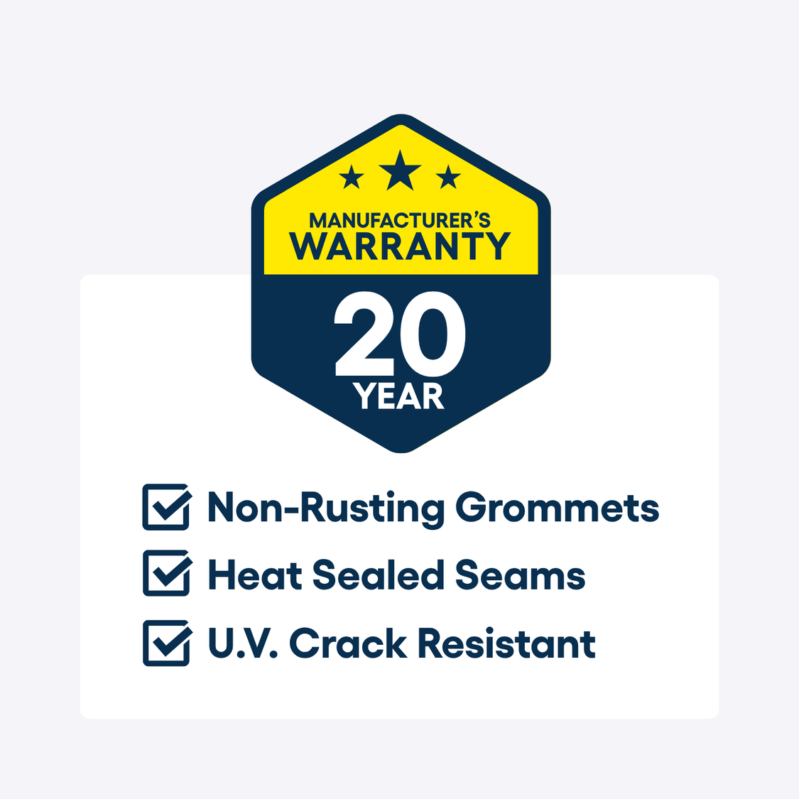 Ultimate Pool Winter Cover 8x12 Feet Warrranty