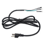 AquaPro 6' Pump Power Cord with Standard 3-Prong Plug