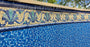 12'x20'x54 Oval Uni-Bead Beach Haven Liner - 40 Gauge - Side View