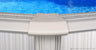 Bristol Crescent Round Pool Top Ledge View