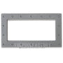 Hydrotools Widemouth Face Plate for Above Ground Skimmers - Grey