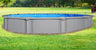 Intrepid Round Pool - Installed Semi-Inground
