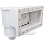 Lacus White Wide-Mouth Thru-wall Skimmer