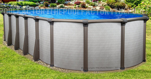 18'x33'x54" Melenia Oval Pool