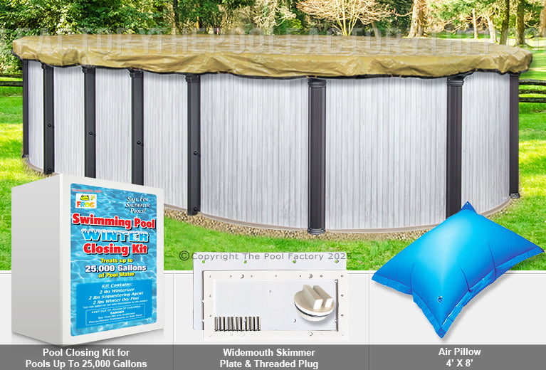 15'x24' Oval Ultimate Closing Package (WideMouth Plate)