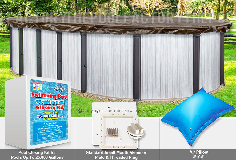 12'x17' Oval Super Heavy XXtreme Closing Package (Small Mouth Plate)