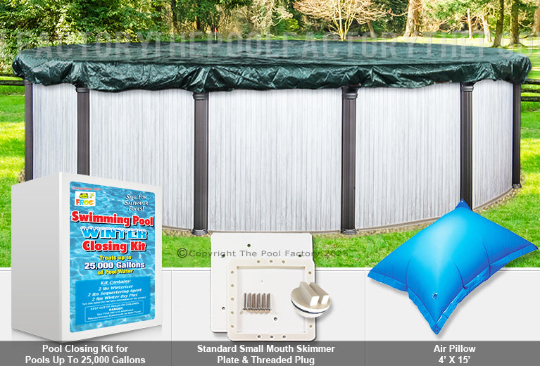 30' Round Supreme Closing Package (Small Mouth Plate)