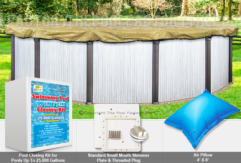 15' Round Ultimate Closing Package (Small Mouth Plate)