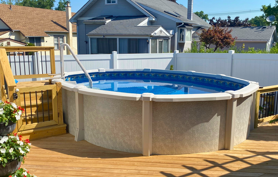 Saltwater 8000 Oval Pool
