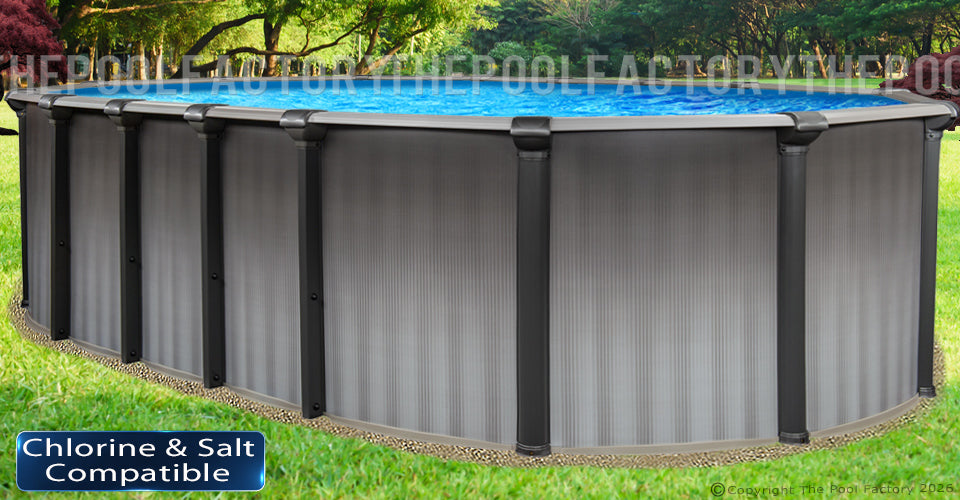 12'x24'x54 Saltwater Edge Oval Pool