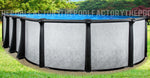 15'x30'x54" Saltwater Twilight Oval Pool