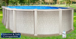 21'x43'x54" Saltwater 8000 Oval Pool