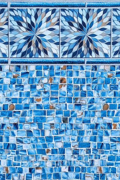 10'x19'x52 Oval Uni-Bead Sapphire Liner - 40 Gauge