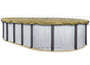 10'x19' Oval Ultimate Guard Winter Cover