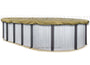 12'x27' Oval Ultimate Guard Winter Cover
