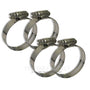 Stainless Steel Clamps 4-Pack