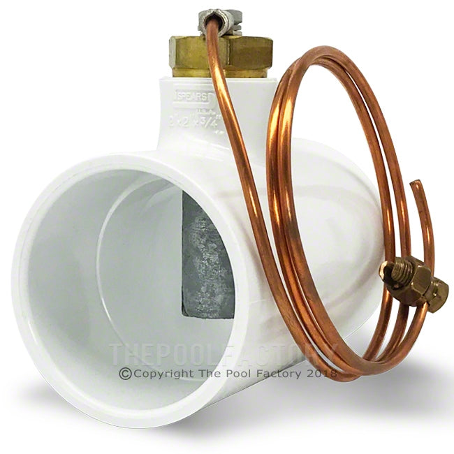 Inline Anode for Corrosion Control