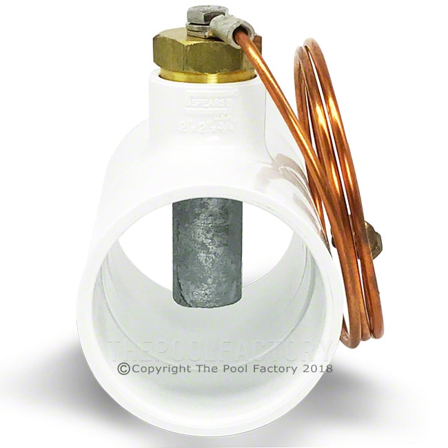 Pool In Line Anode Installed Inline Anode for Corrosion Control REG20A – The Pool Factory