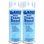 Gladon Foam Bond Spray Adhesive for Wall Foam - 2 Pack