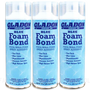 Gladon Foam Bond Spray Adhesive for Wall Foam - 3 Pack
