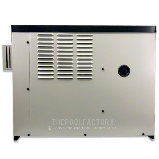 Hayward H-Series 135K BTU Propane Above Ground Heater - Left Side Panel View