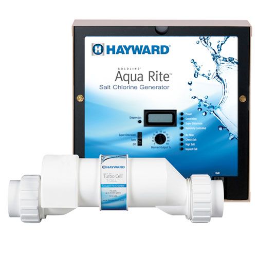 Hayward Aqua Rite Salt Chlorine Generator System - Up To 15K Gallons - AQR3