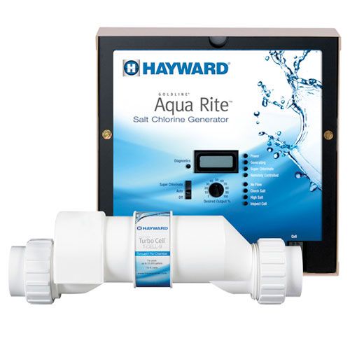 Hayward Aqua Rite Salt Chlorine Generator System - Up To 25K Gallons AQR9